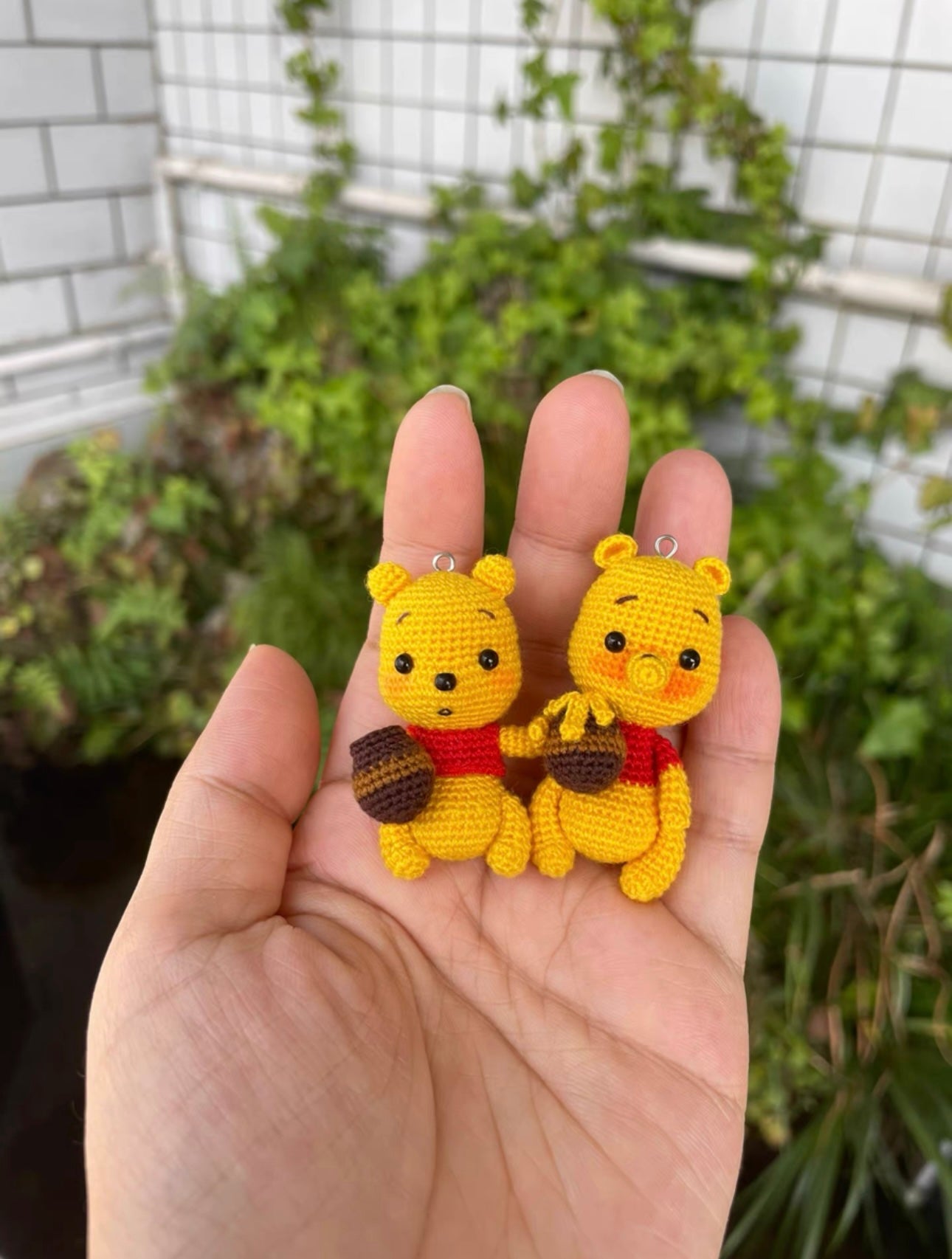 Crochet Winnie the Pool/Micro Crochet(5 cm/1.9 inch)