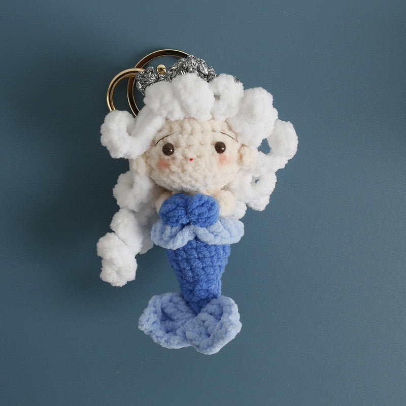 Crochet Disney Princess Keychain(7 cm/2.8 inch)