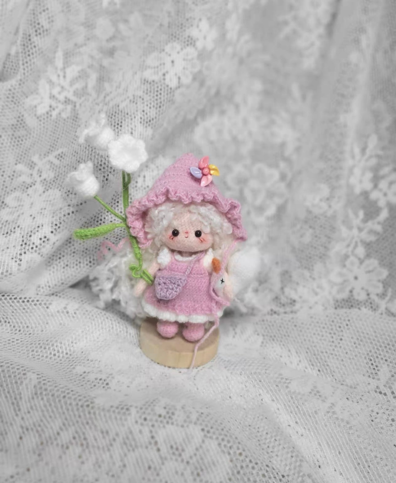 Goose Girl/Mini Girl/Lily of The Valley(9 cm/3.5 inch)