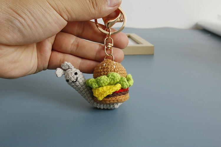 Hamberg Snail Keychain