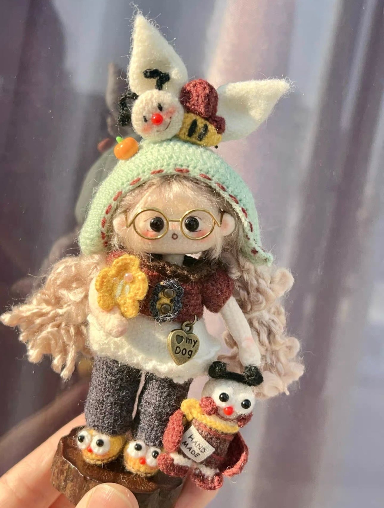 Crochet Mini Girl/Bugs