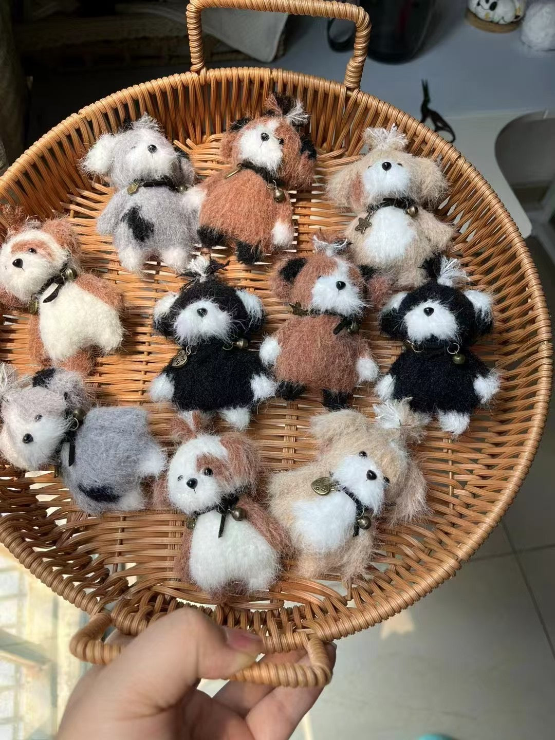 Crochet Dogs (7.5 cm/2.9 inch)
