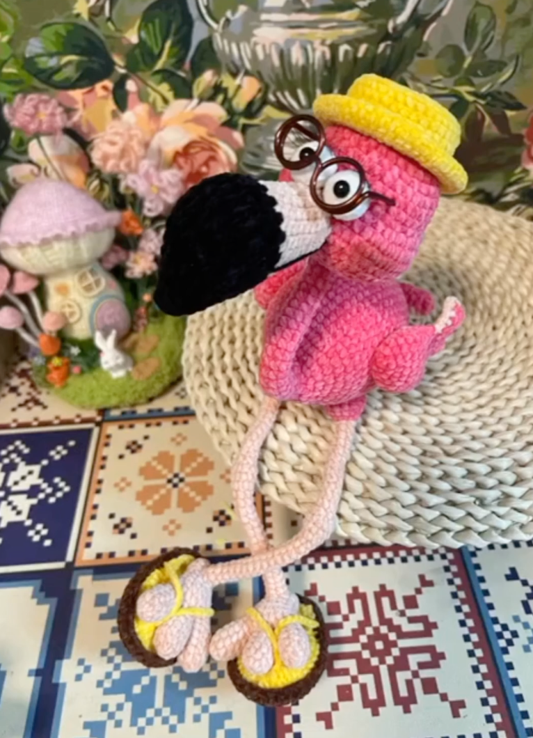 Crochet Flamingo