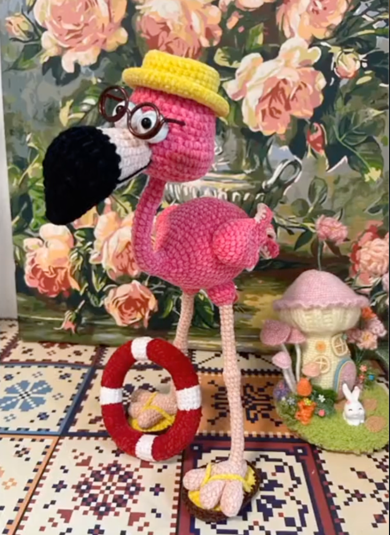 Crochet Flamingo