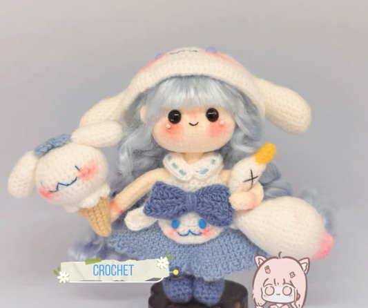Goose Girl/Mini Girl/Dog(11~12 cm/4.3~4.5 inch)