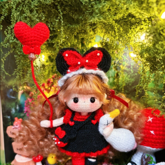 Goose Girl/Mini Girl/Minnie Mouse(11~12 cm/4.3~4.5 inch)