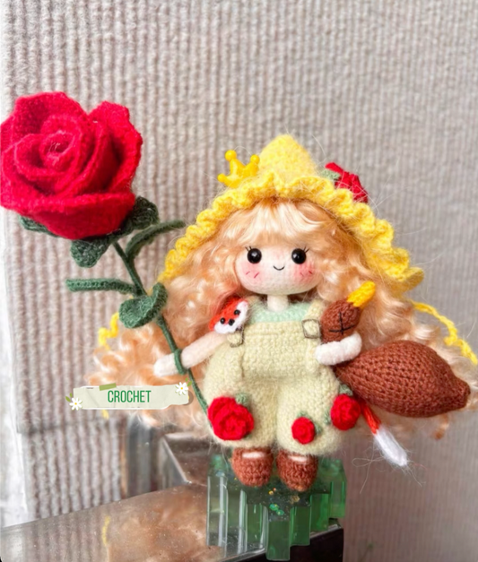 Goose Girl/Mini Girl/Rose and Fox(11~12 cm/4.3~4.5 inch)