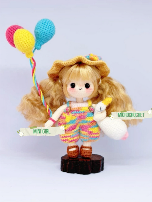 Goose Girl/Mini Girl/Balloon(11~12 cm/4.3~4.5 inch)