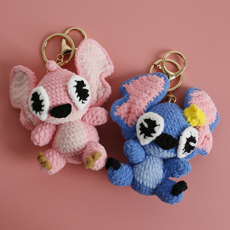 Stitch Keychain Type B(softer)