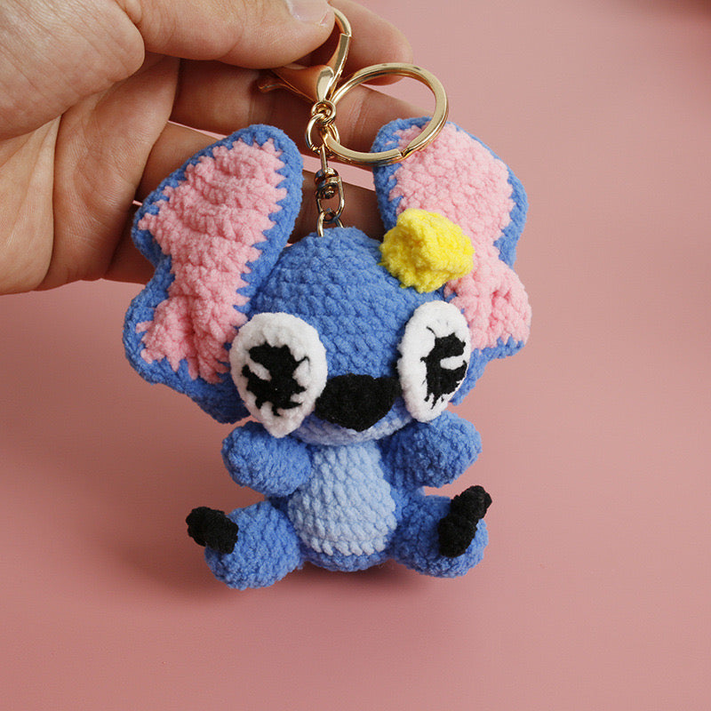 Stitch Keychain Type B(softer)