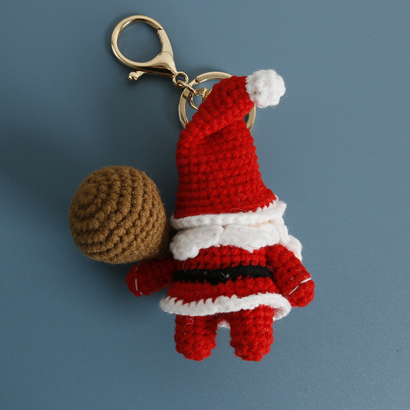 Christmas Santa Keychain