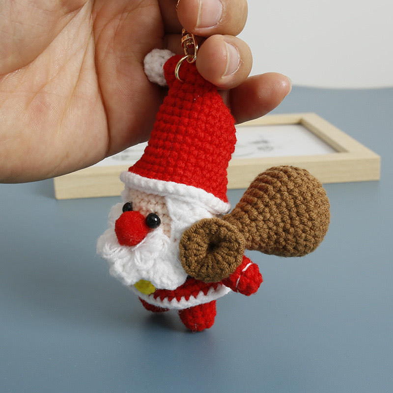 Christmas Santa Keychain