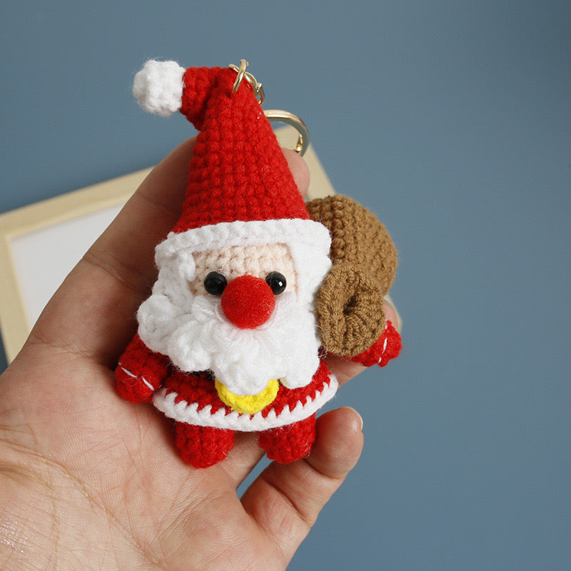 Christmas Santa Keychain