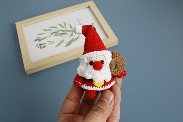 Christmas Santa Keychain