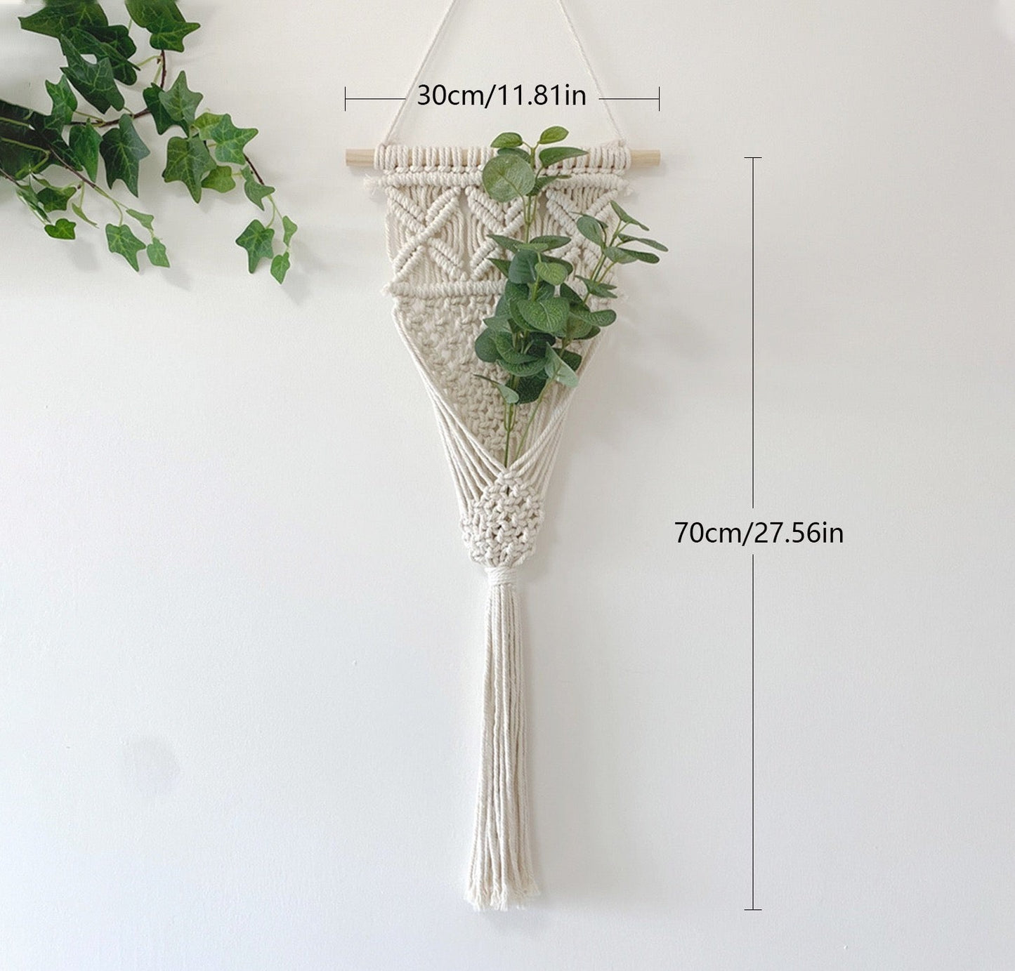 Flower Wall Hanging Tapestry(30*70cm/11.8*27.6inch)