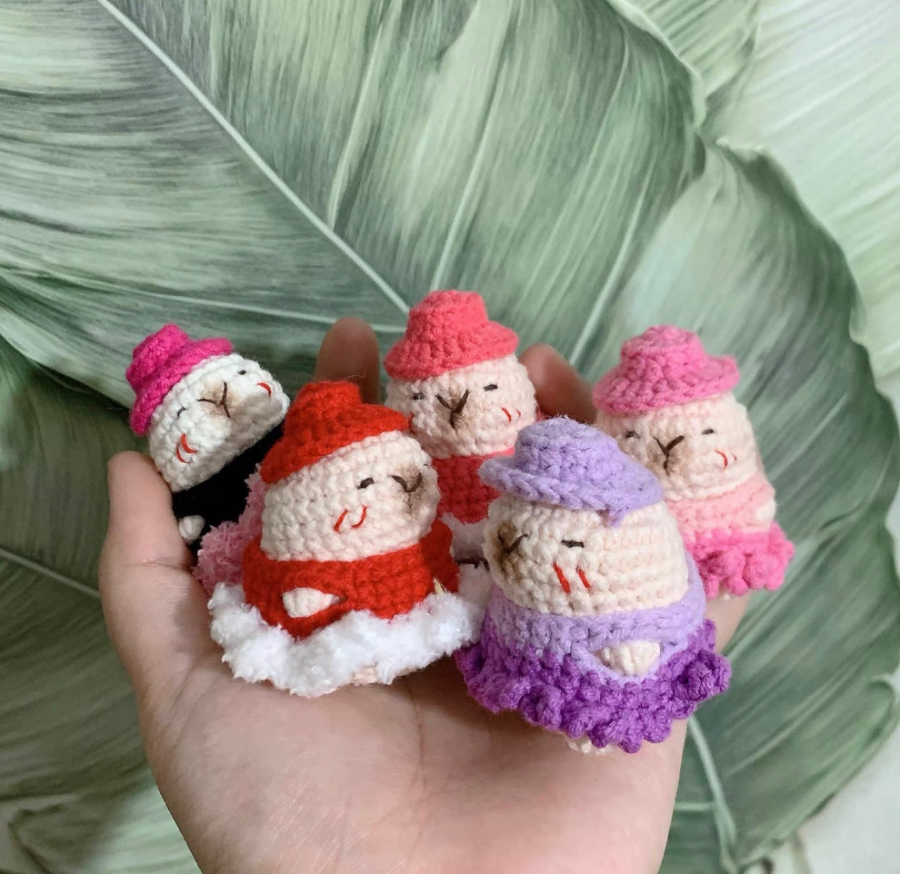 Crochet Capybara (5~7 cm/2~2.8 inch)