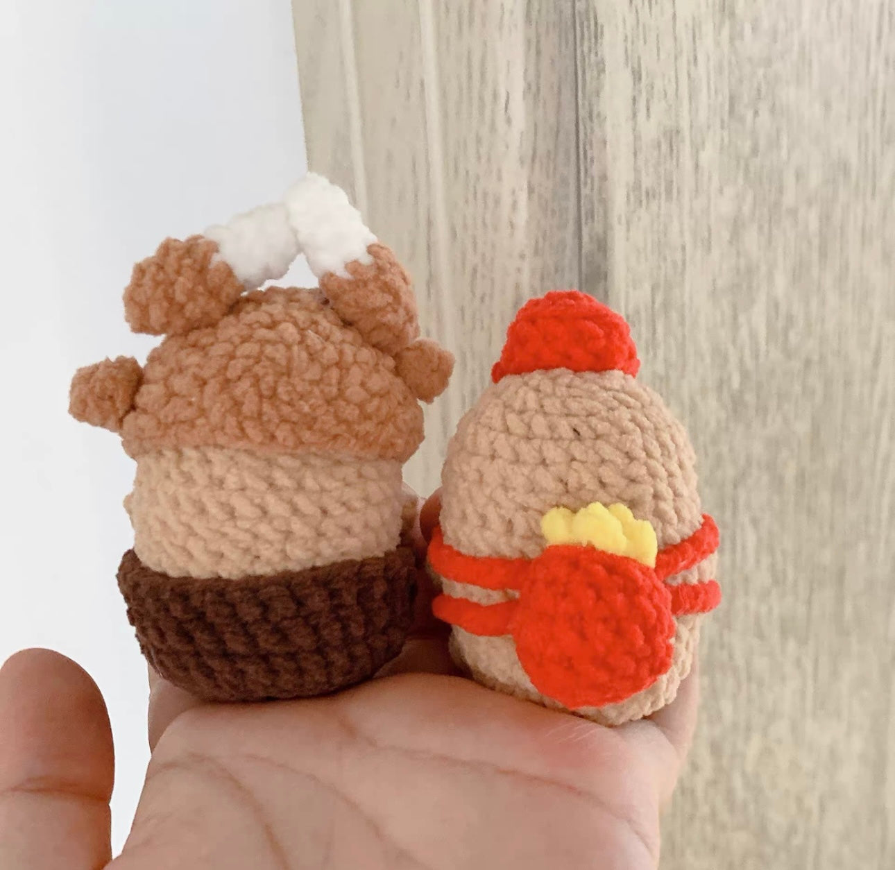 Crochet Capybara (5~7 cm/2~2.8 inch)