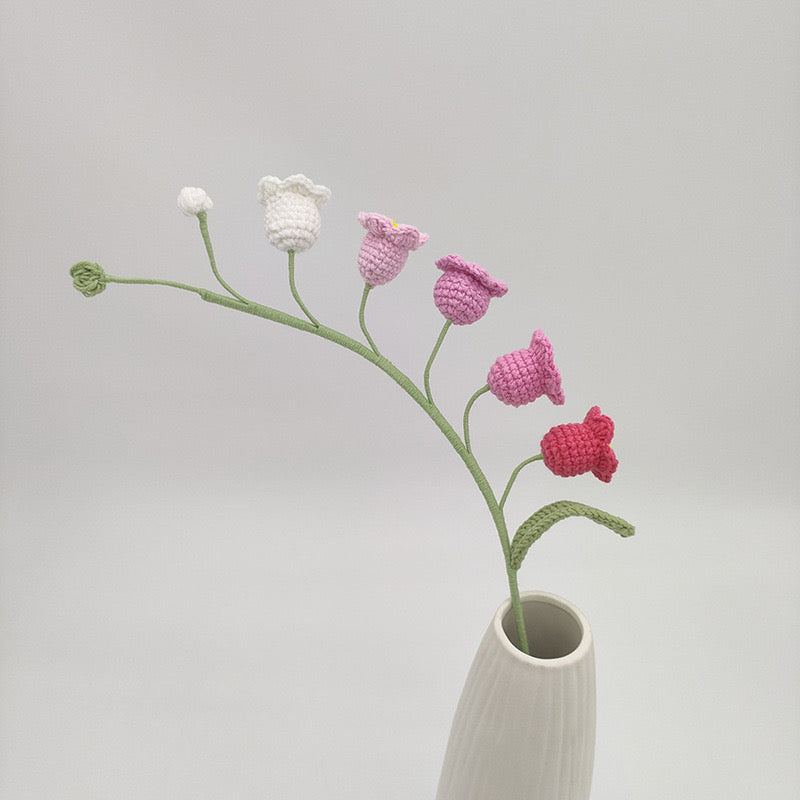 MultiColor Lily of the Valley with Long Stem