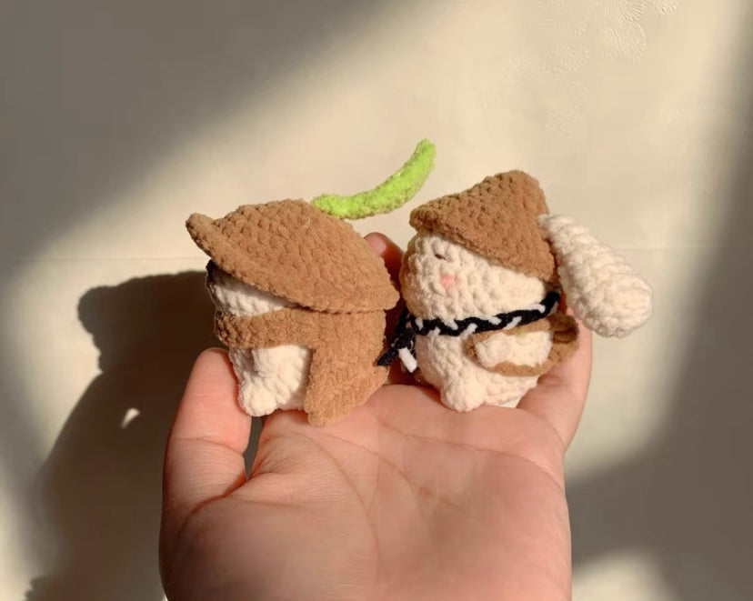 Crochet Capybara(5~7 cm/2~2.8 inch)