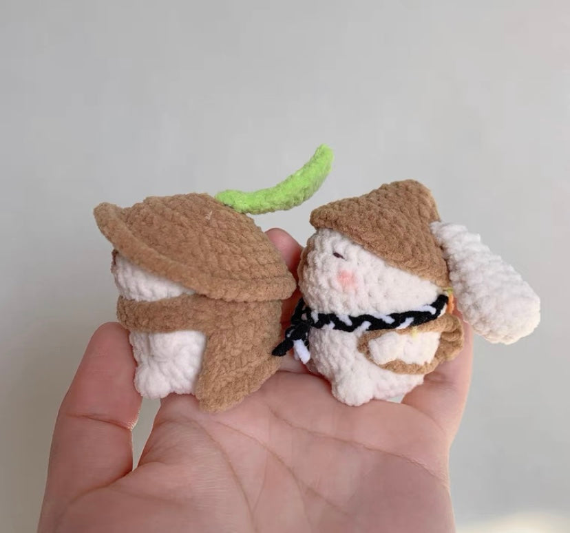 Crochet Capybara(5~7 cm/2~2.8 inch)