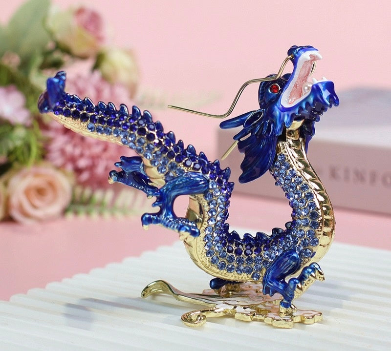 Hand Enameled Ornament- Dragon(13*12.5 cm/5.1*4.9 inch)