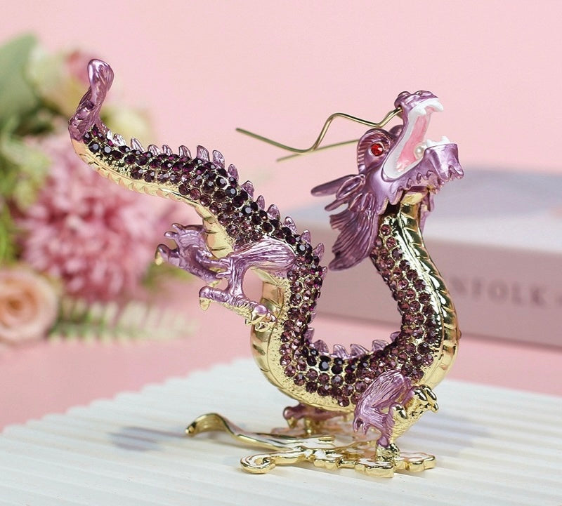 Hand Enameled Ornament- Dragon(13*12.5 cm/5.1*4.9 inch)