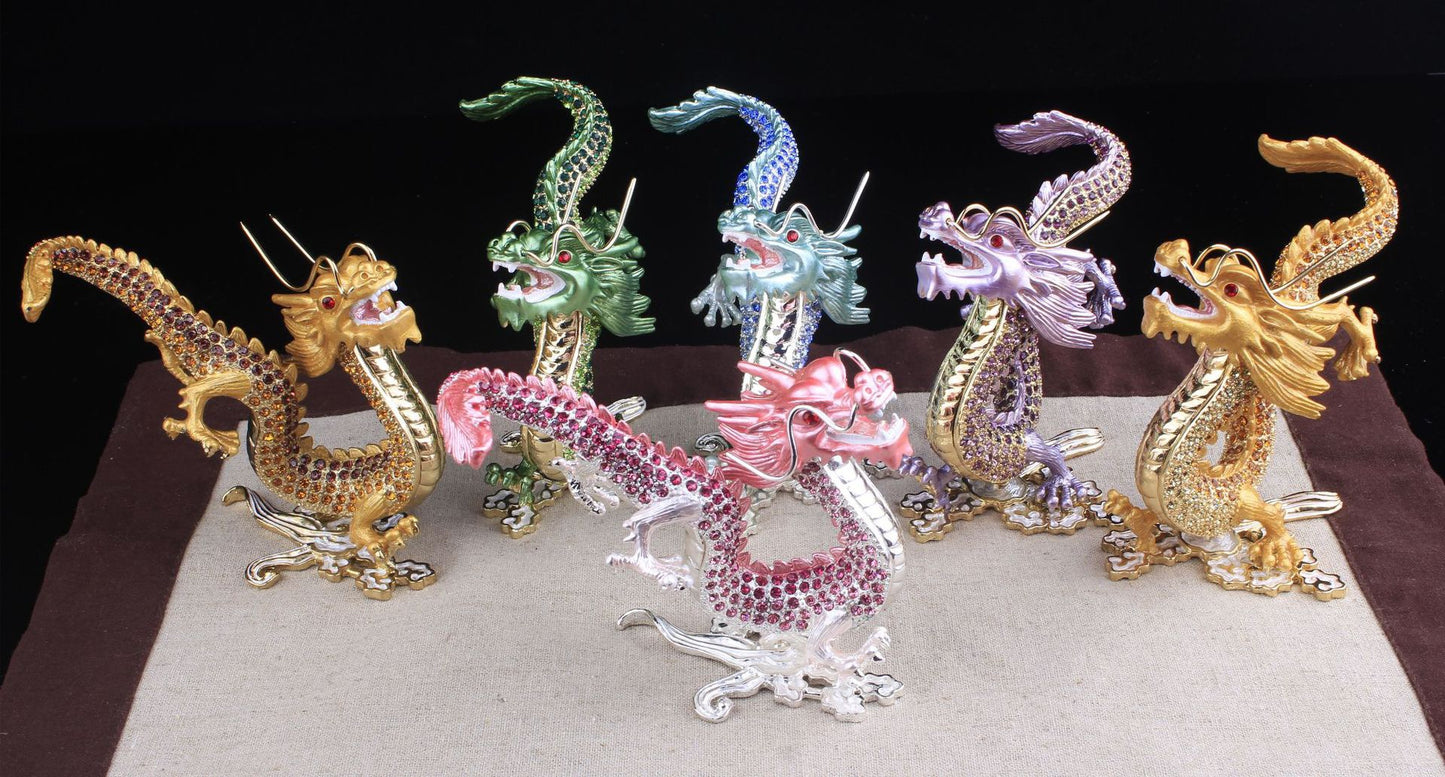 Hand Enameled Ornament- Dragon(13*12.5 cm/5.1*4.9 inch)