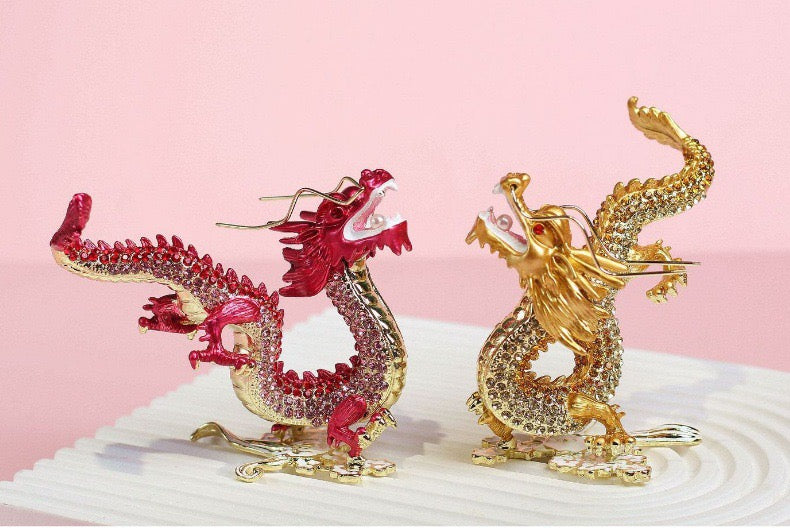 Hand Enameled Ornament- Dragon(13*12.5 cm/5.1*4.9 inch)