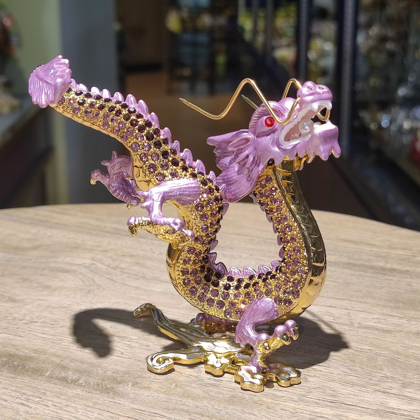 Hand Enameled Ornament- Dragon(13*12.5 cm/5.1*4.9 inch)