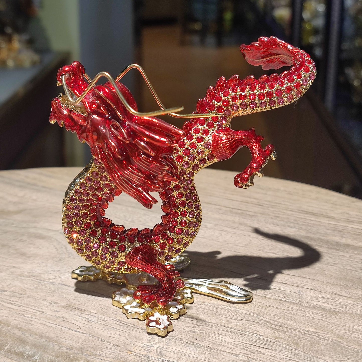 Hand Enameled Ornament- Dragon(13*12.5 cm/5.1*4.9 inch)