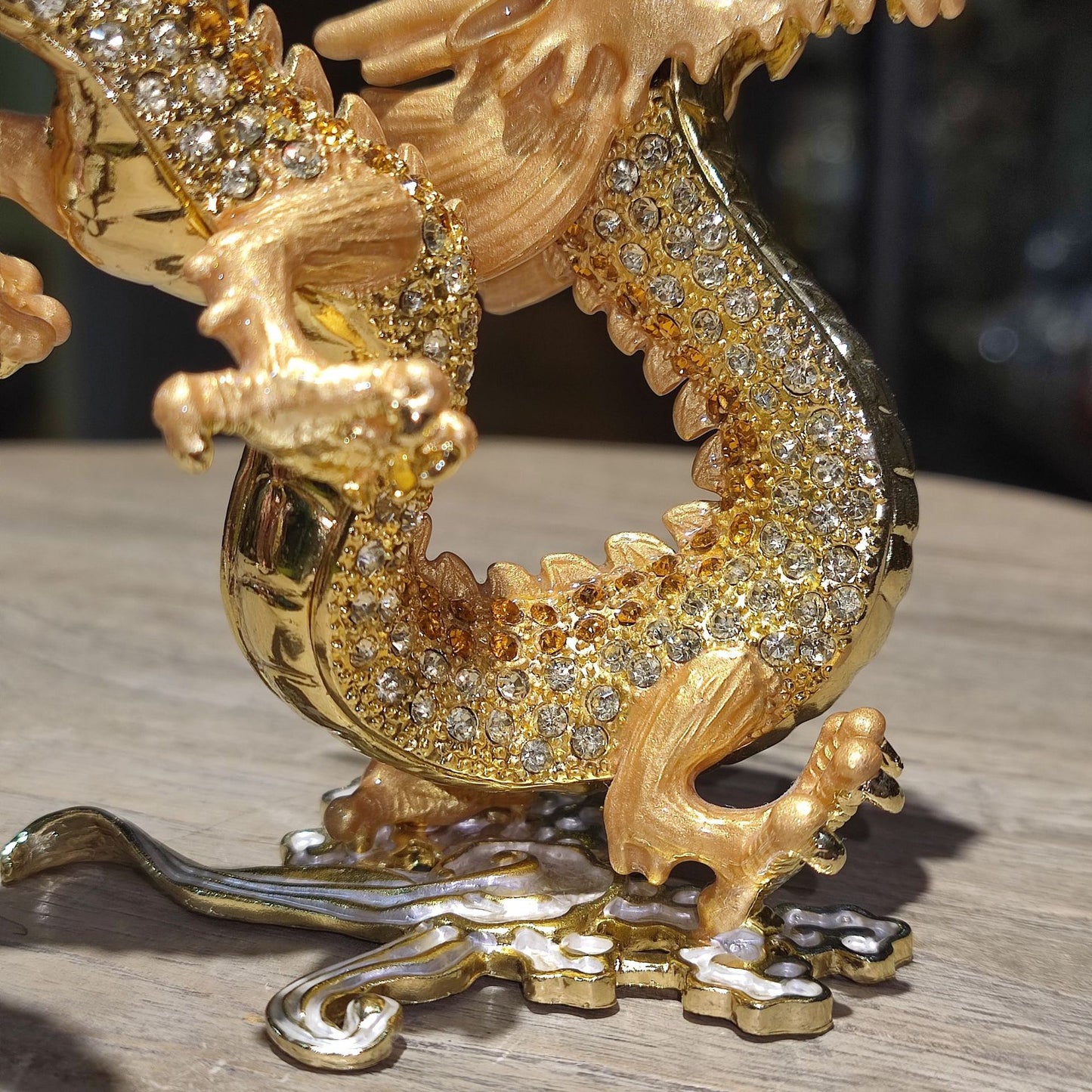 Hand Enameled Ornament- Dragon(13*12.5 cm/5.1*4.9 inch)