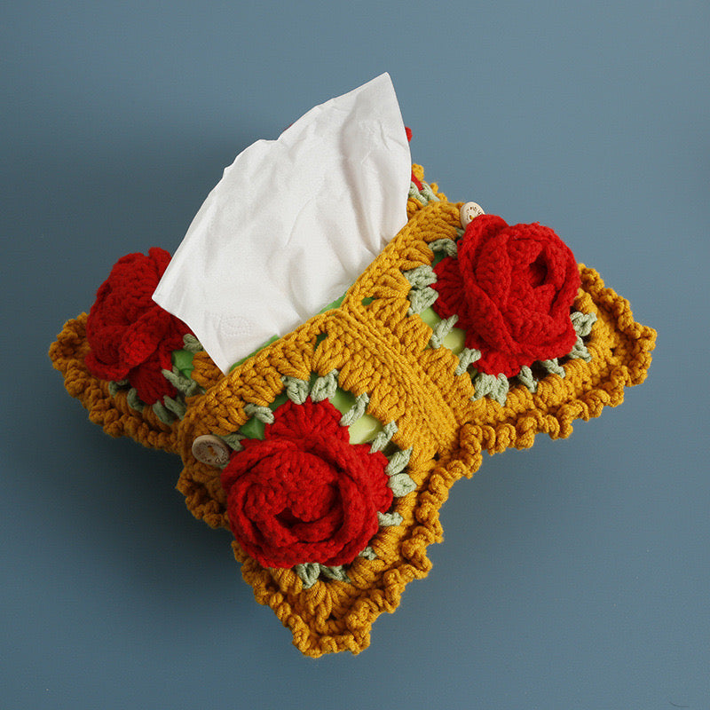 Crochet Tissue Box Cover