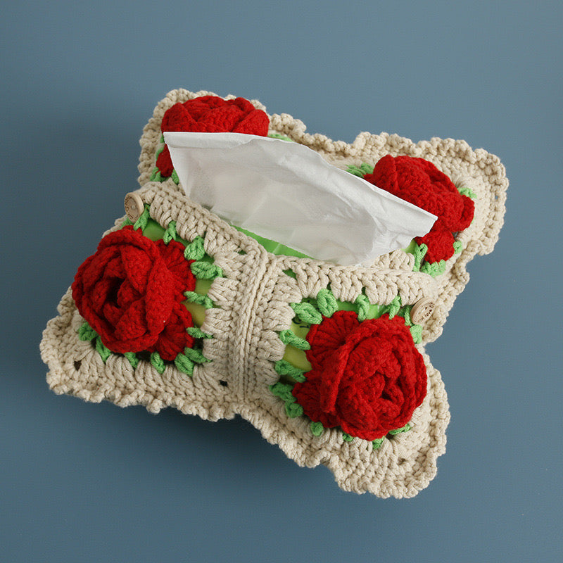 Crochet Tissue Box Cover