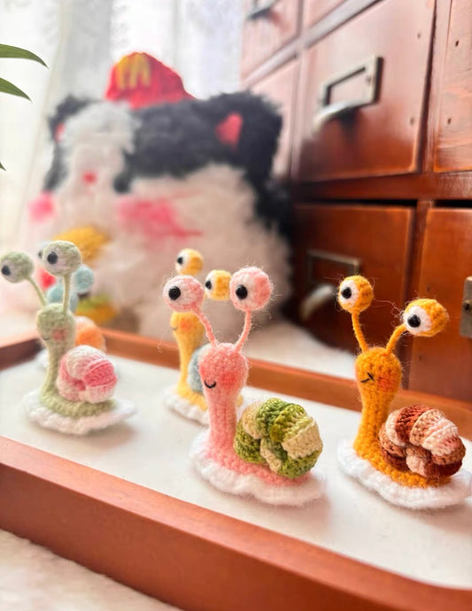Snail(Lace Cotton for Shell; 3*4 cm/1.2*1.6 inch)