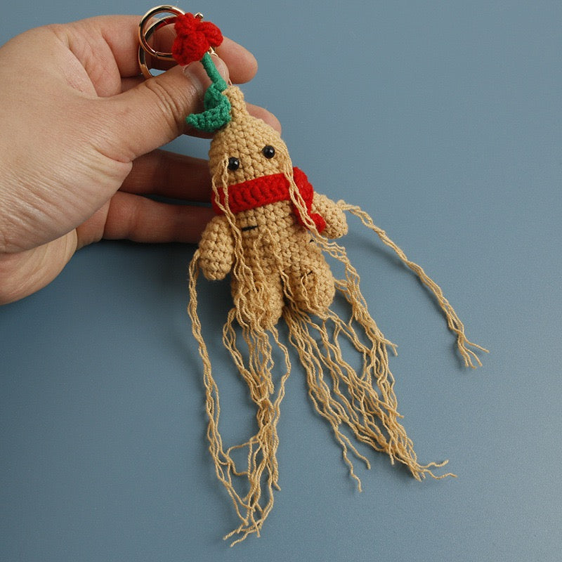Ginseng Baby Keychain