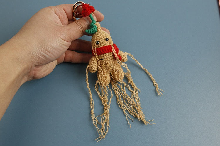 Ginseng Baby Keychain