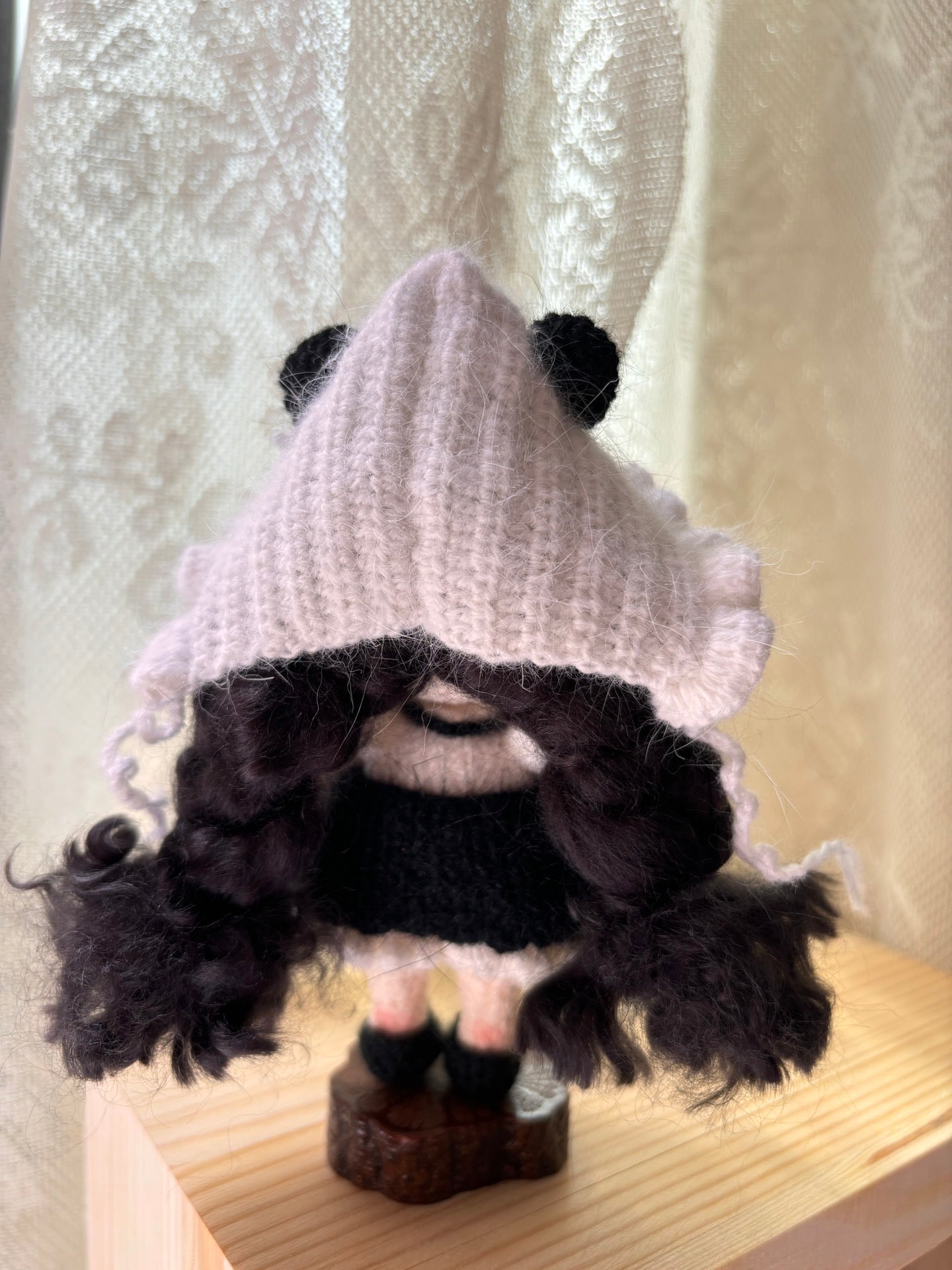 Goose Girl/Mini Girl/Panda with Bamboo(9 cm/43.5 inch)