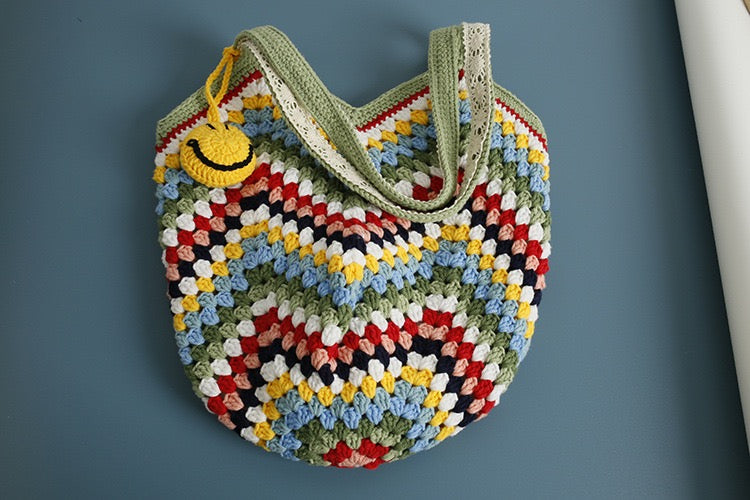 Flower Shoulder Bag(Medium Size)