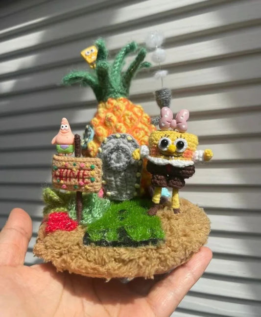 Crochet House for SpongeBob/Night Lamp