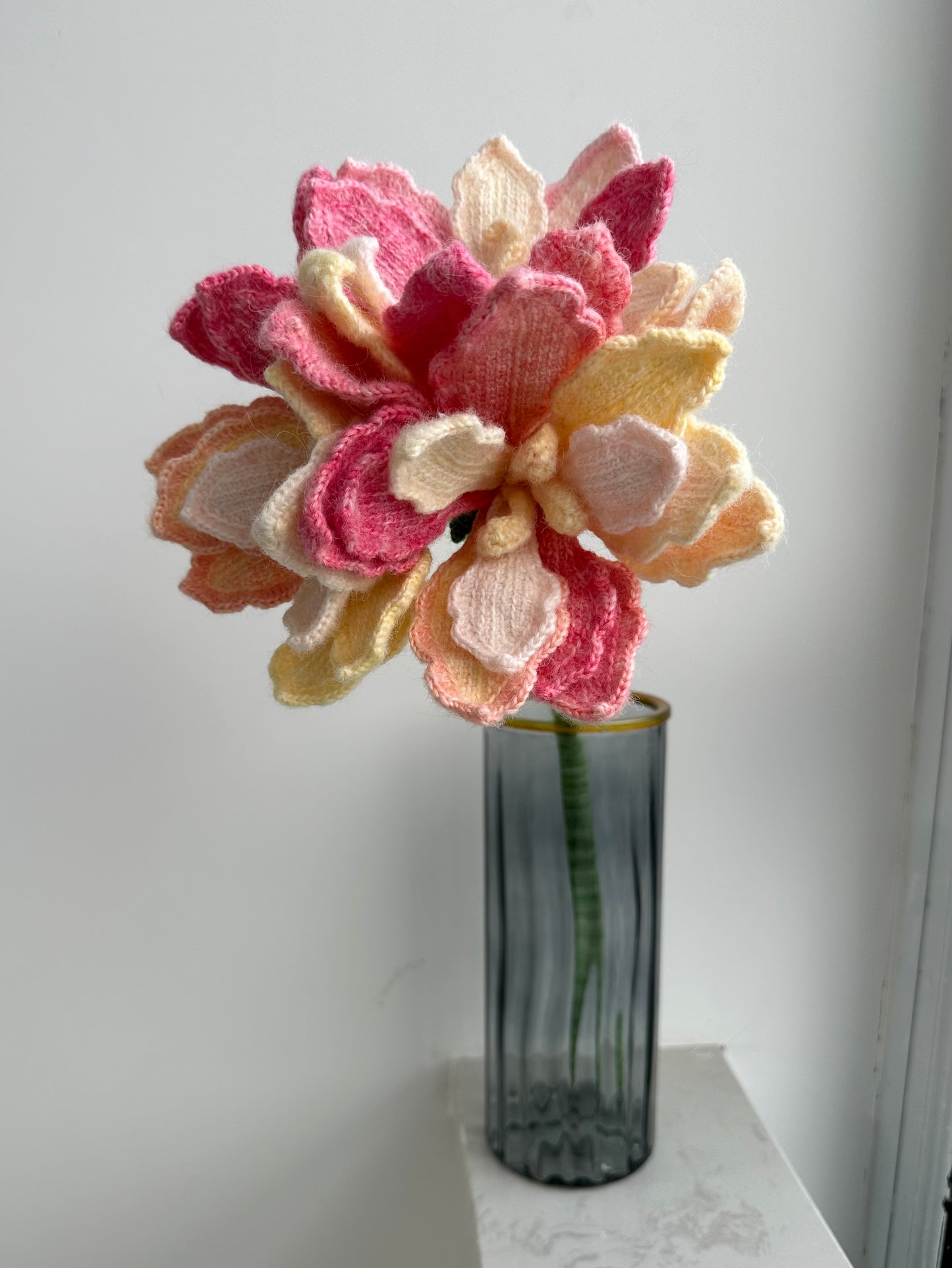 Crochet Mystery Flowers - Mohair