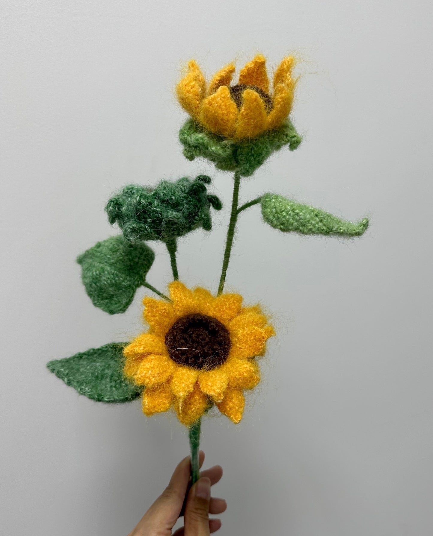 Crochet Mystery Sunflowers