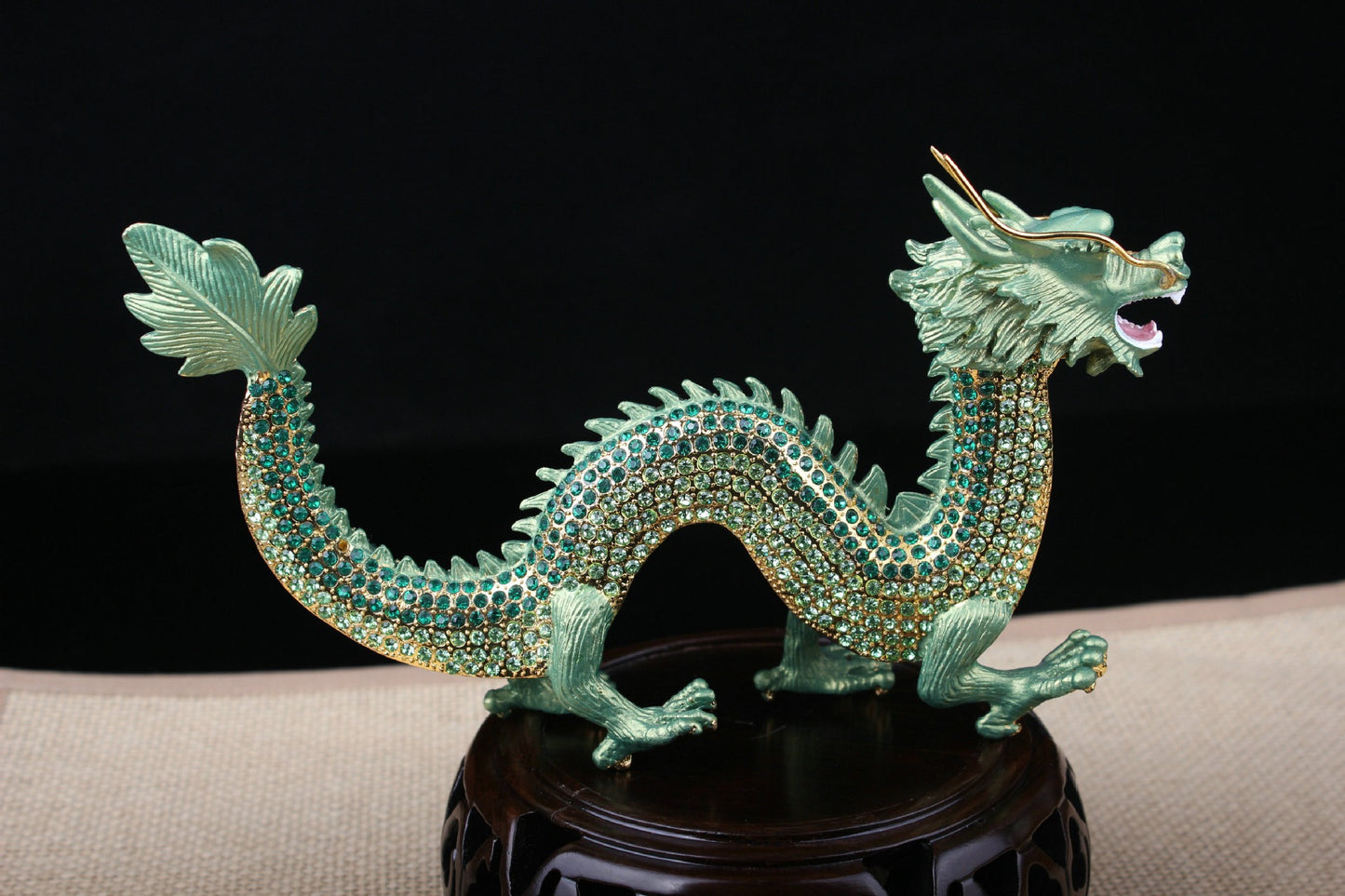 Hand Enameled Ornament- Walking Dragon(22*12.5 cm/8.7*4.9 inch)