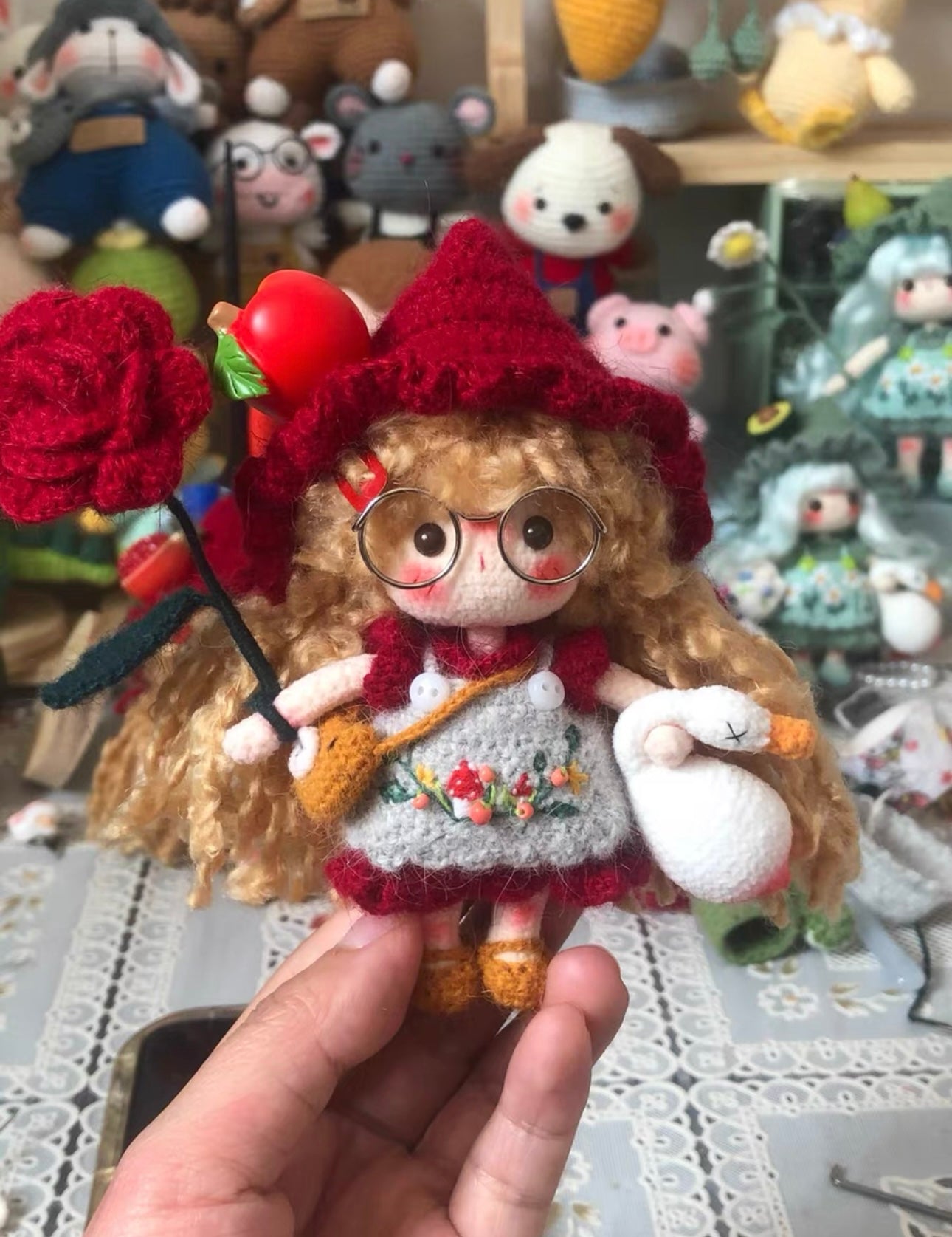 Goose Girl(12 cm/4.5 inch)