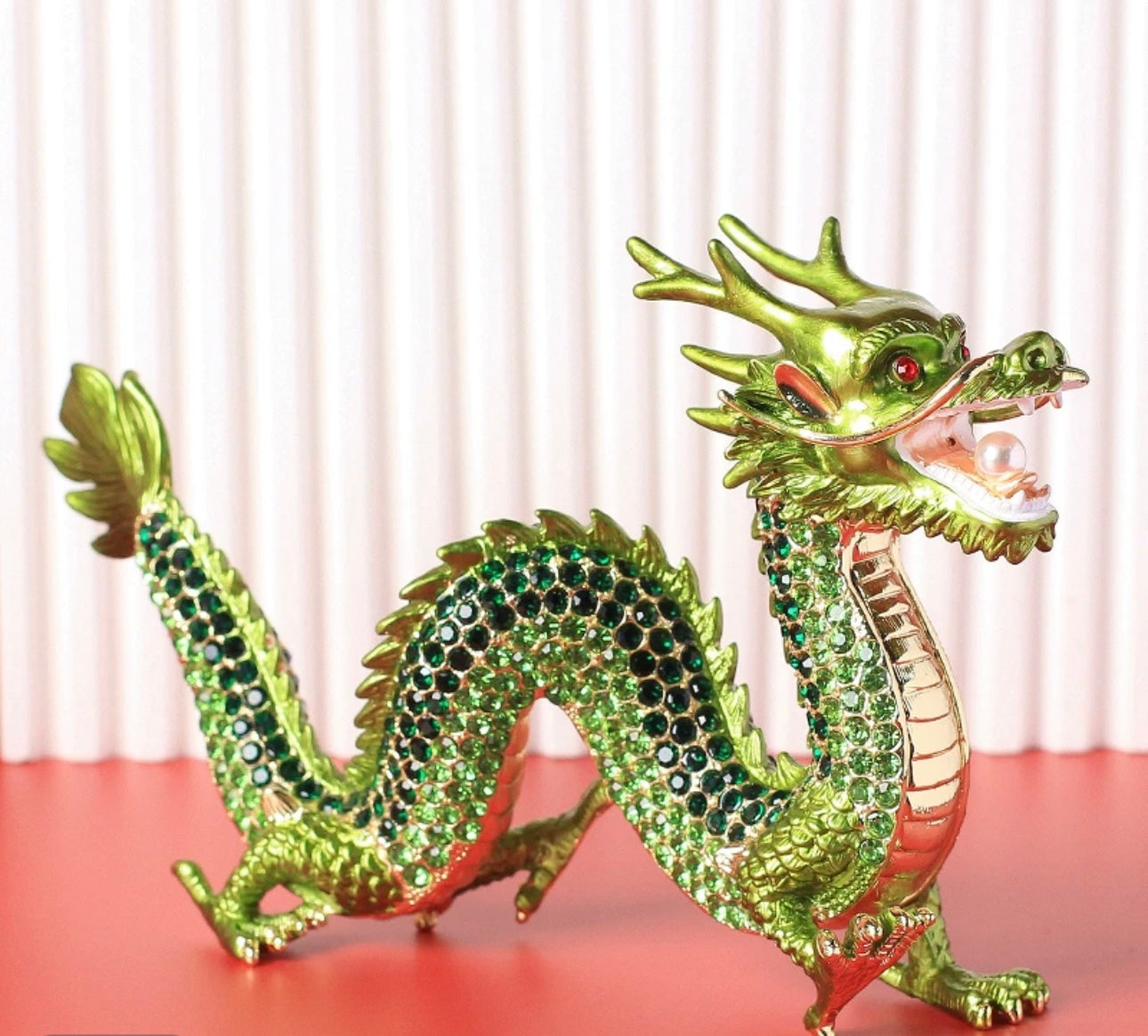 Hand Enameled Ornament- Walking Dragon(22*12.5 cm/8.7*4.9 inch)