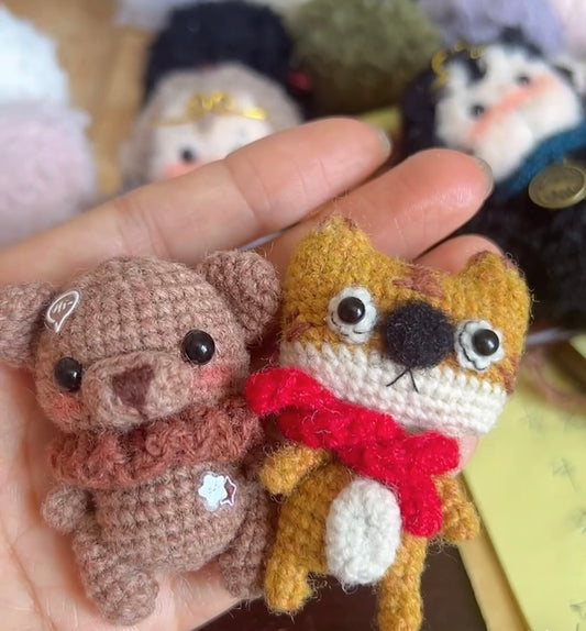 Crochet Bear/Wool