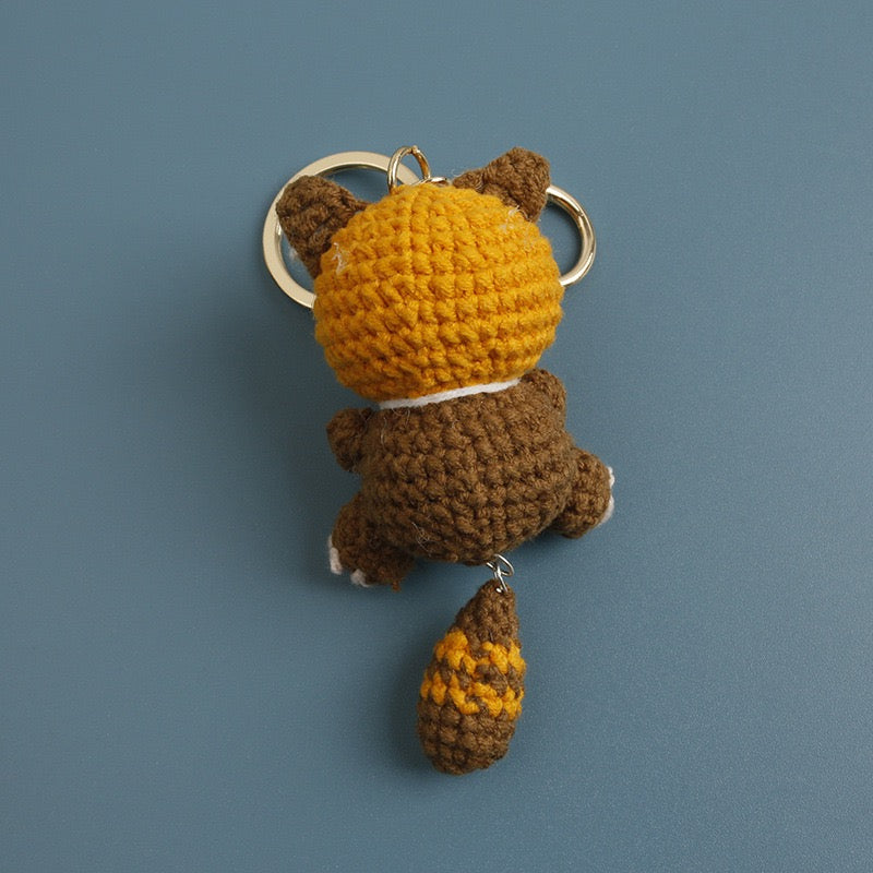Raccoon Keychain