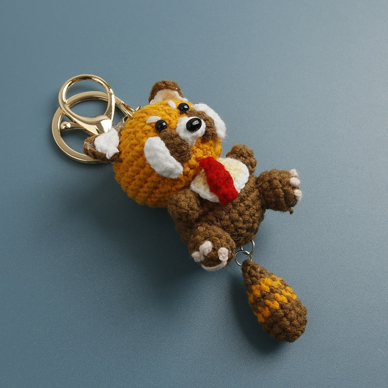 Raccoon Keychain