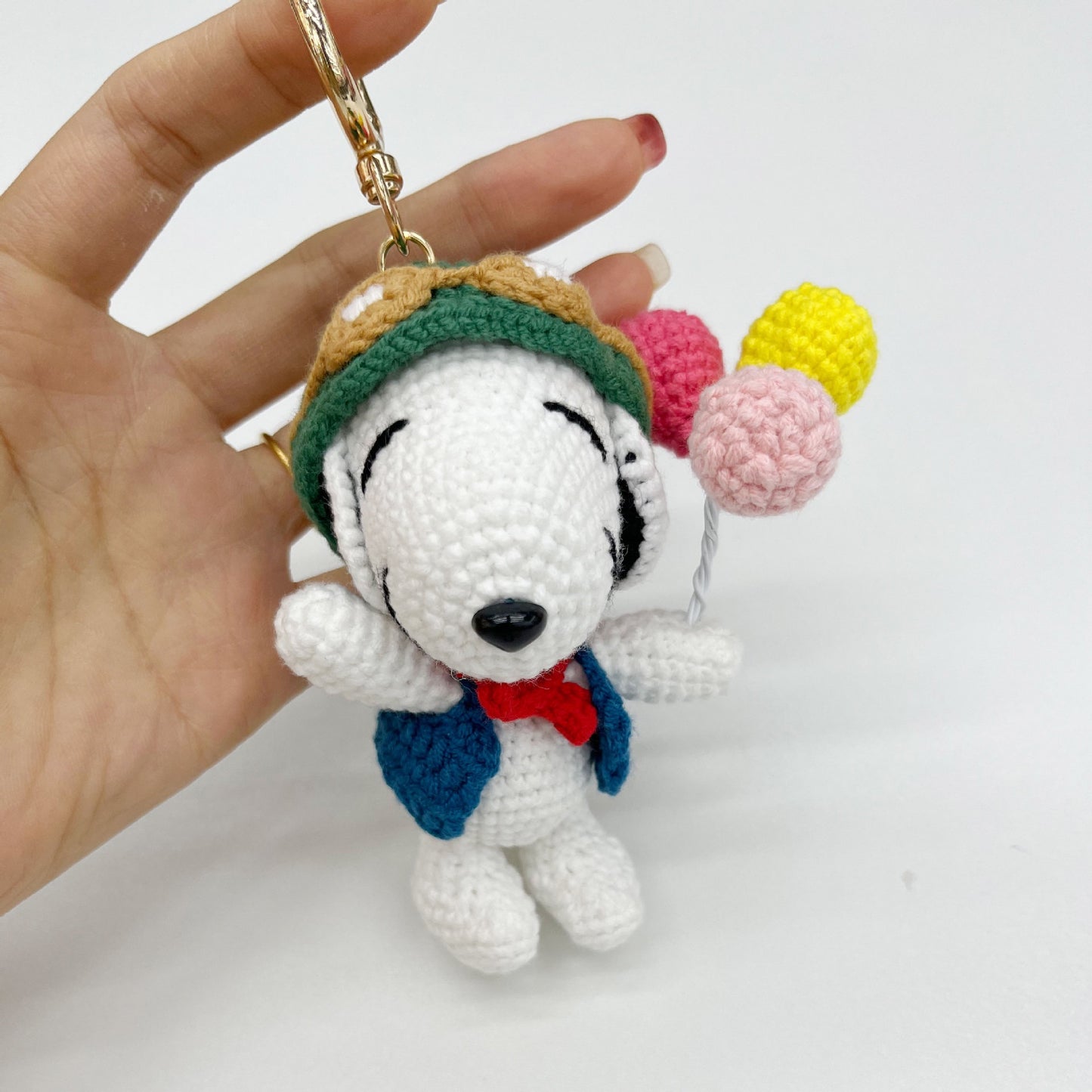 Snoopy with Balloon Keychain