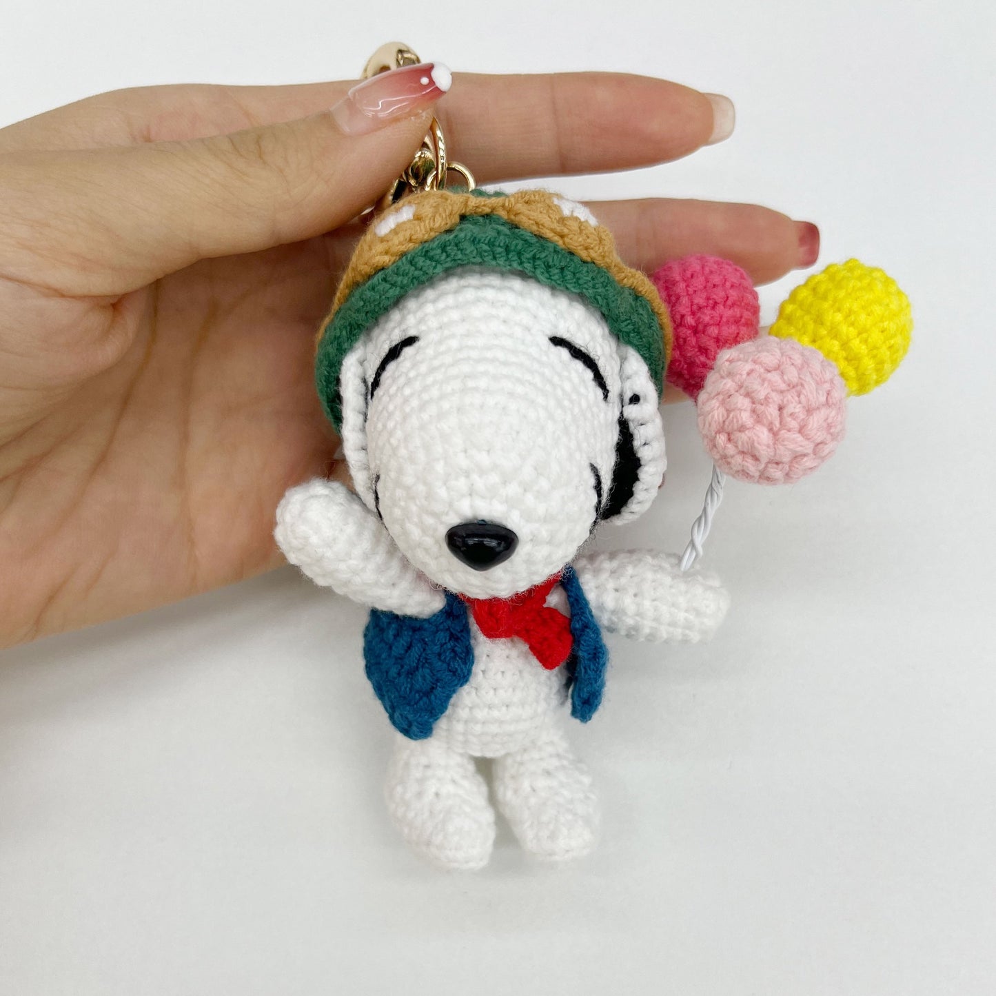 Snoopy with Balloon Keychain