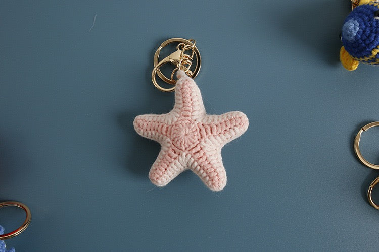 Starfish Keychain